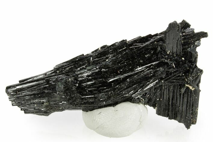 Black Tourmaline (Schorl) Crystal Cluster - Namibia #363665